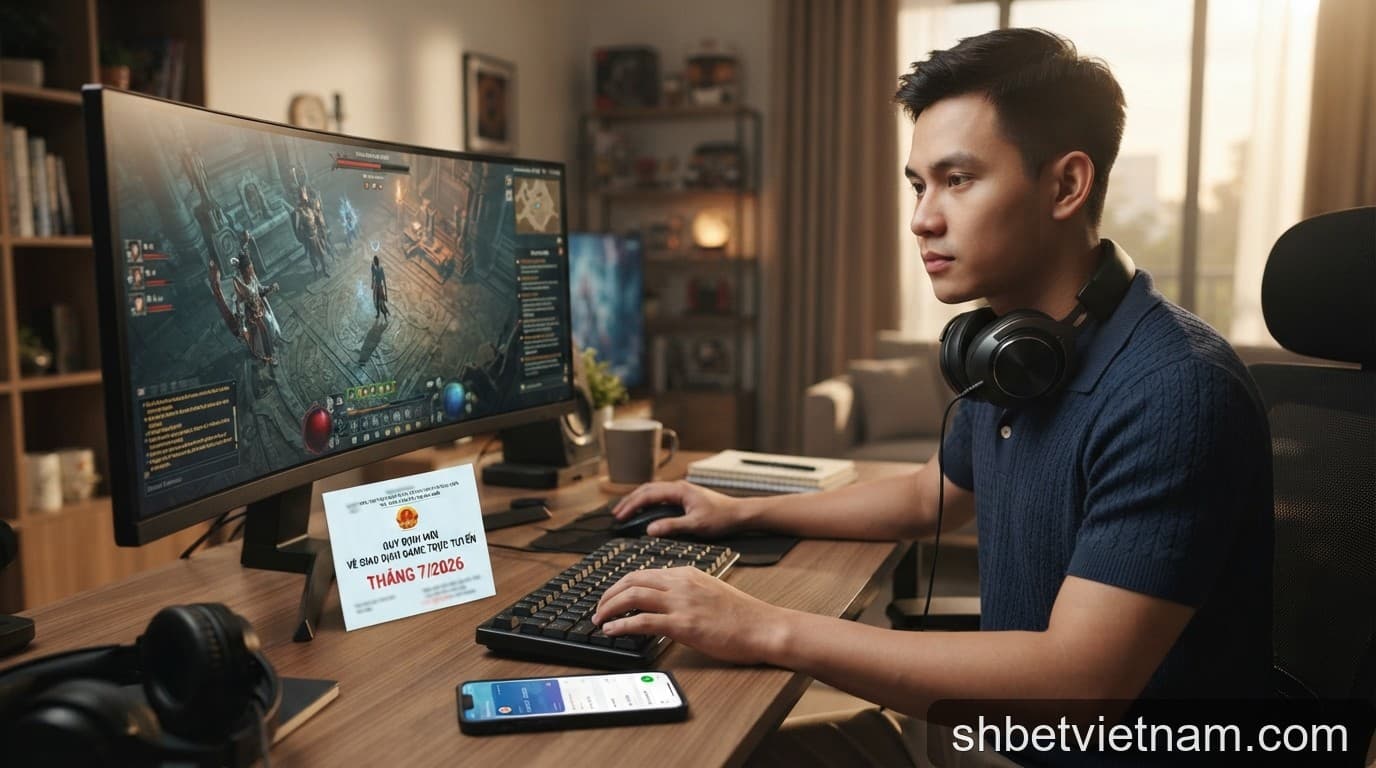 Quy định mới về giao dịch game trực tuyến: Những điều người chơi cần biết từ tháng 7/2026