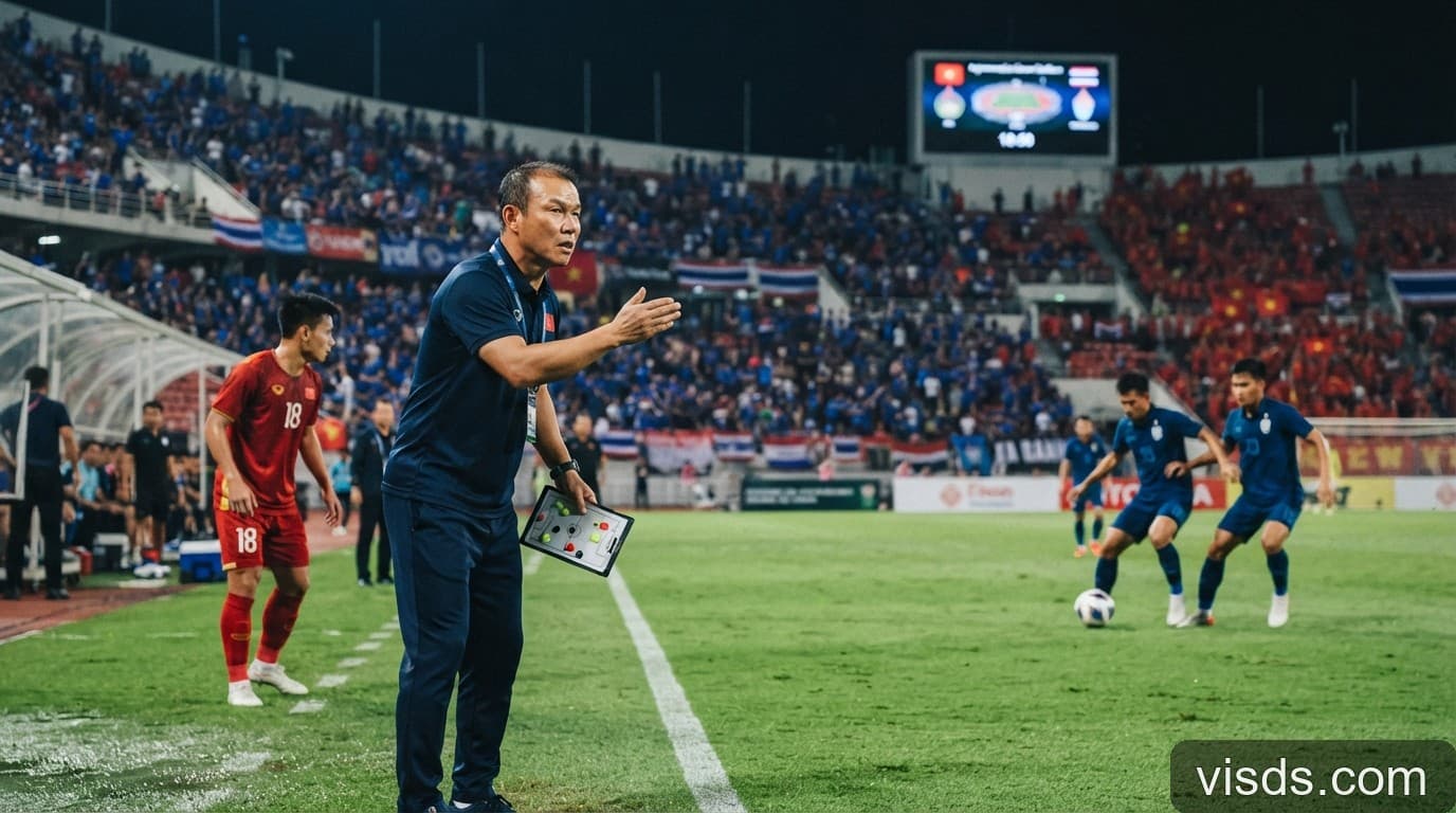 Phân tích chiến thuật: Cách HLV Kim Sang-sik 'giải mã' Thái Lan tại Rajamangala