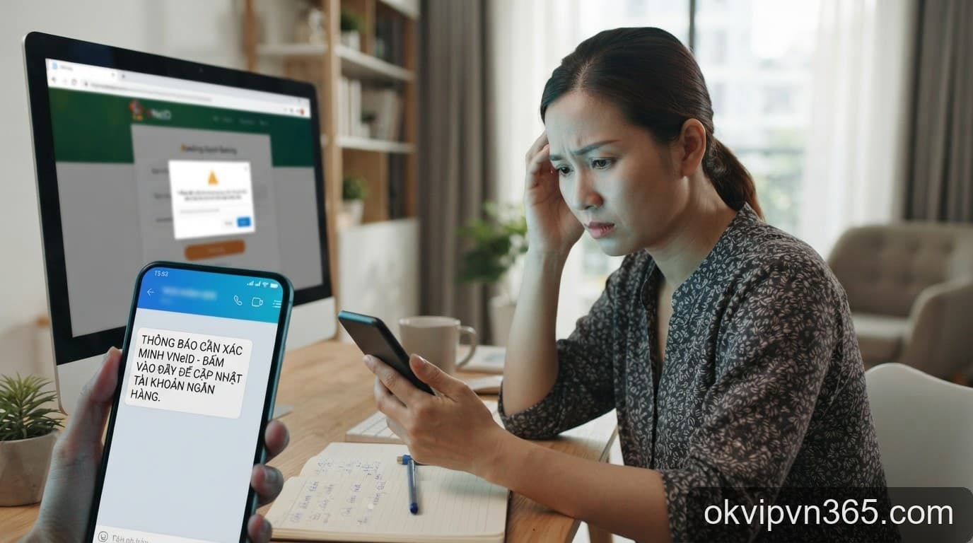 Cảnh báo: Thủ đoạn lừa đảo 'xác minh VNeID' để chiếm đoạt tài khoản ngân hàng tháng 10/2026
