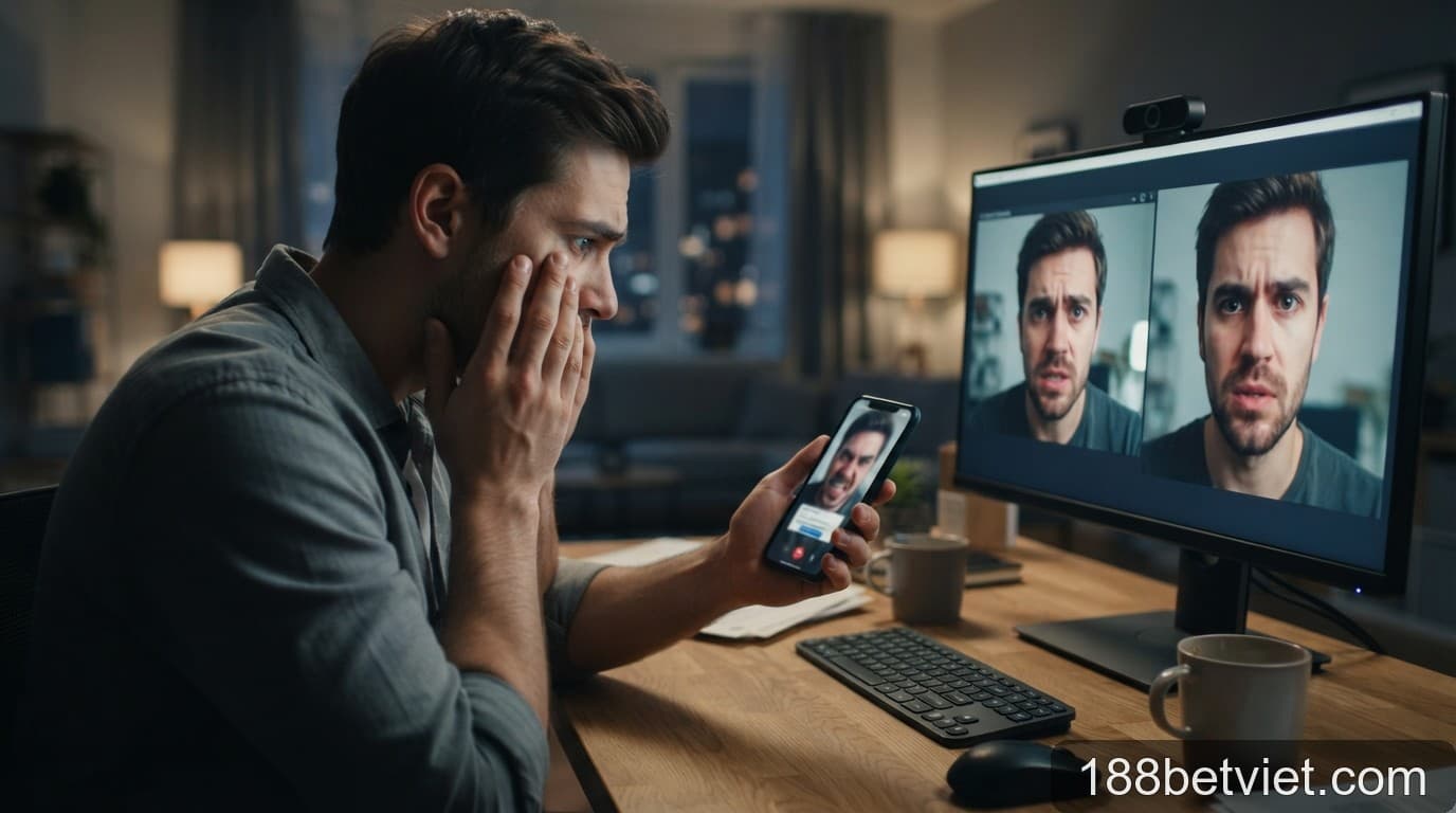 Cảnh báo: Thủ đoạn lừa đảo 'tống tiền bằng video Deepfake' nhắm vào người chơi cá cược