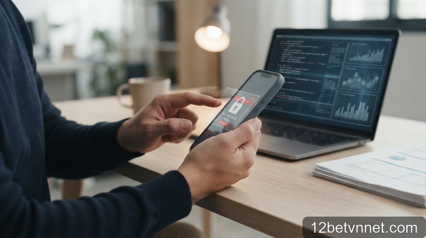 Tại sao ứng dụng ngân hàng tự khóa khi giao dịch với 12BET? Cách kiểm tra thiết bị - 2